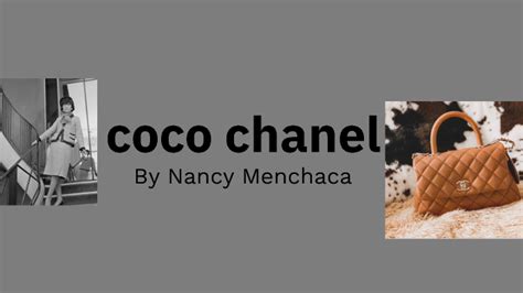 coco chanel prezi|coco chanel presentation.